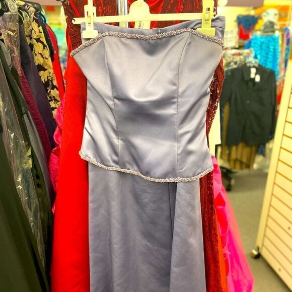 A Angelo Sz. 10 Plum purple 2pc skirt set - Picture 1 of 6